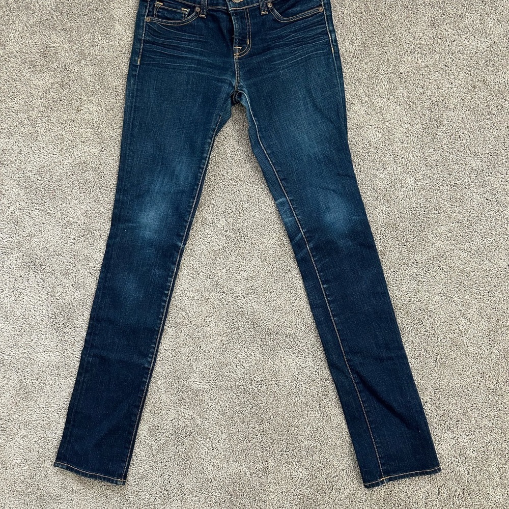EUC! J Brand Low Rise Petite Pencil Leg 26 Ink Blue - Picture 3 of 7